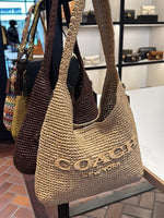 Brooklyn Straw Shoulder Bag 28
