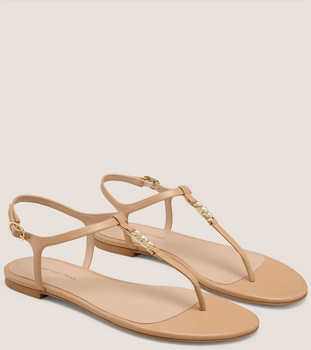 Pearl Chain Sandals