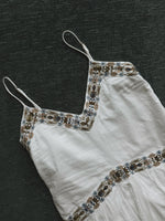 Flowy Embroidered Mini Skort