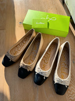 Cap-Toe Ballet Flats