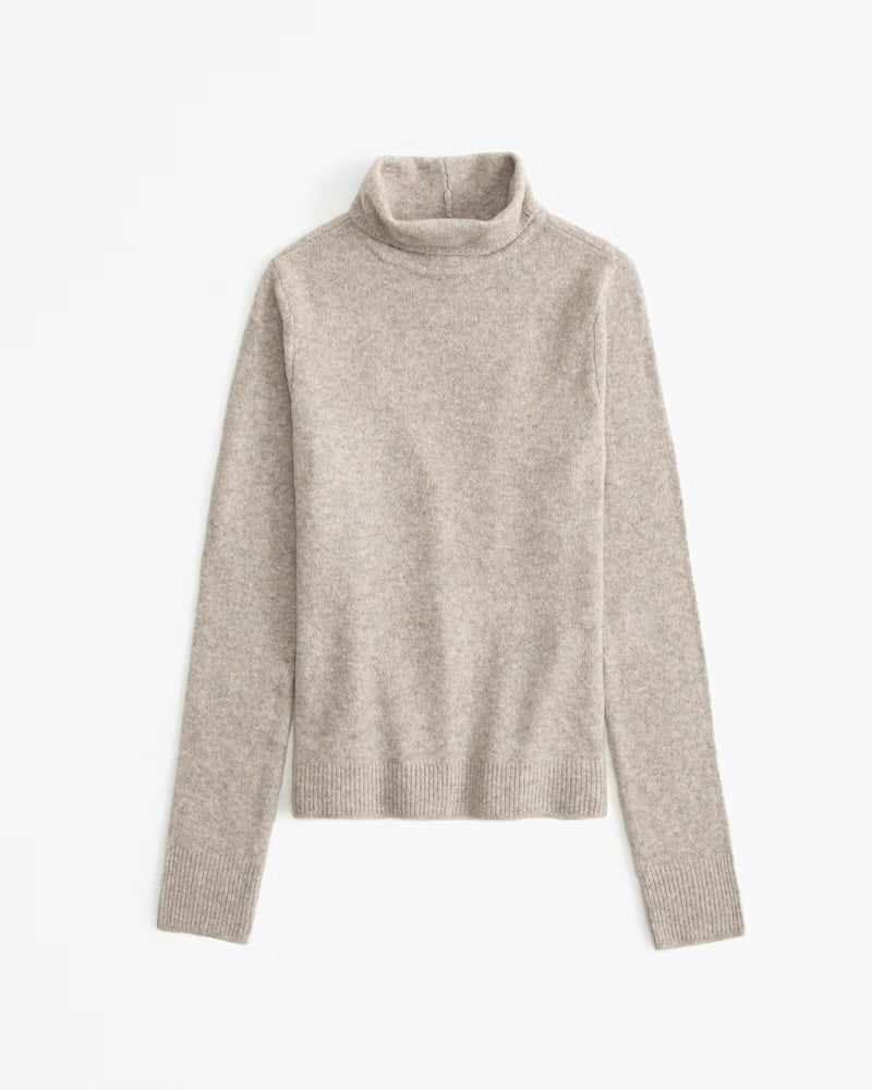 Soft Yarn Turtleneck Sweater