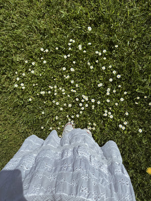 Maris Smocked Midi Dress