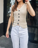 Slim Fit Knit Vest