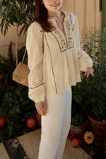 Sevina Embroidered Blouse