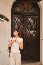 Blaire Simple V-Neck Blouse
