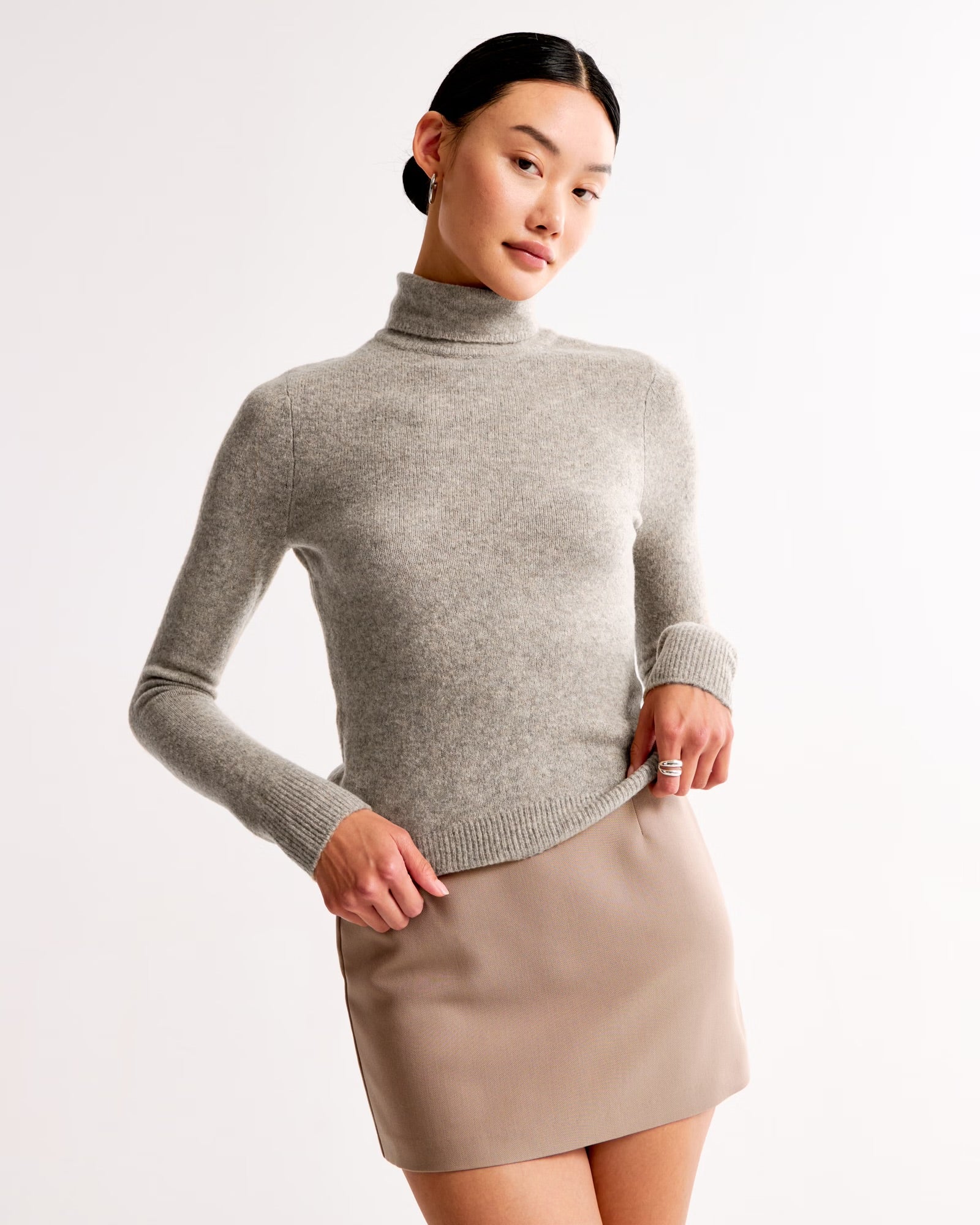 Ultrasoft Slim Turtleneck Sweater