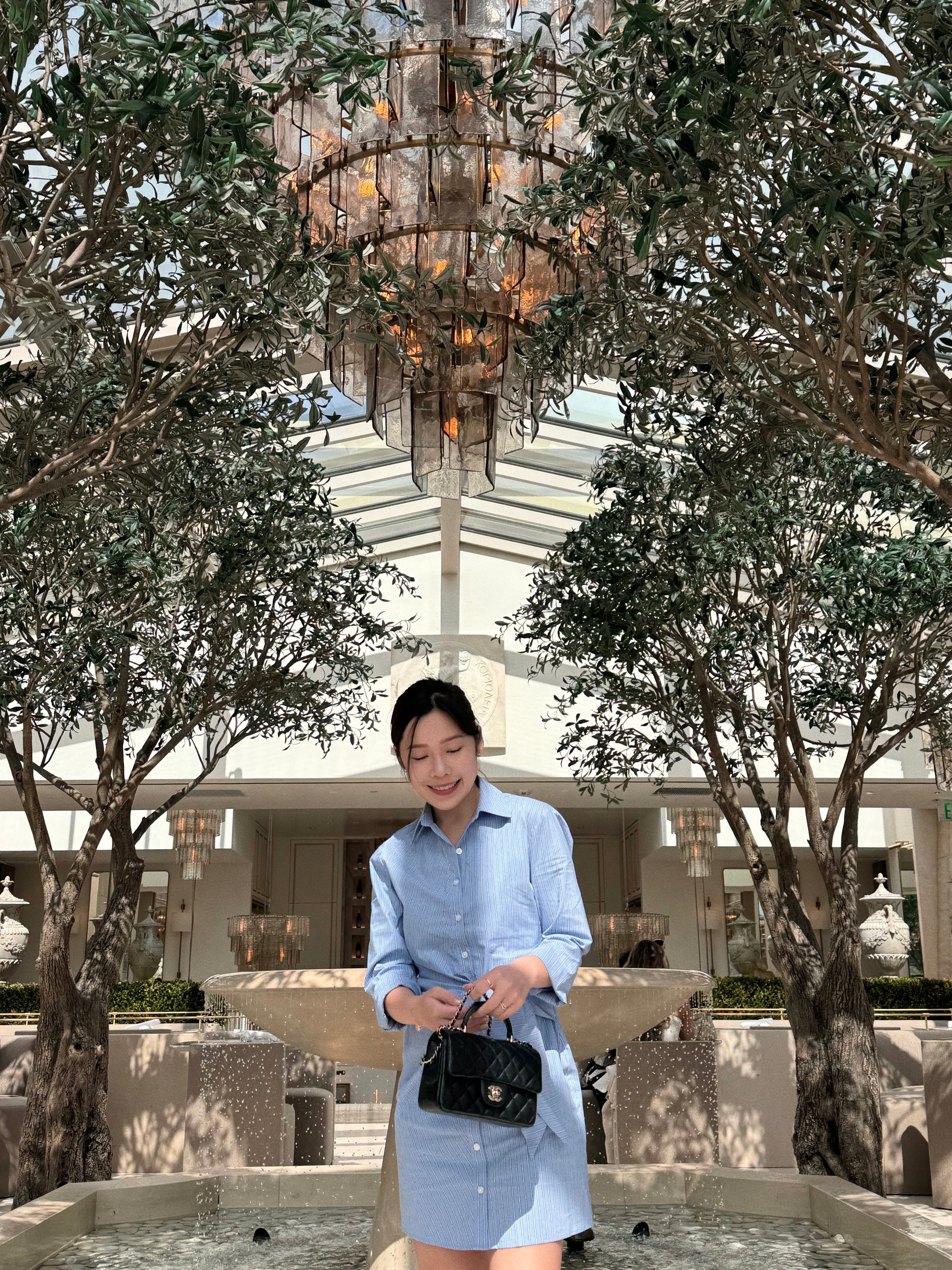 Long-Sleeve Wrap Shirt Dress