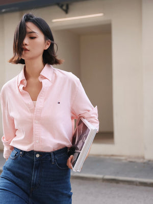 Stripe Stretch Oxford Regular Fit Shirt