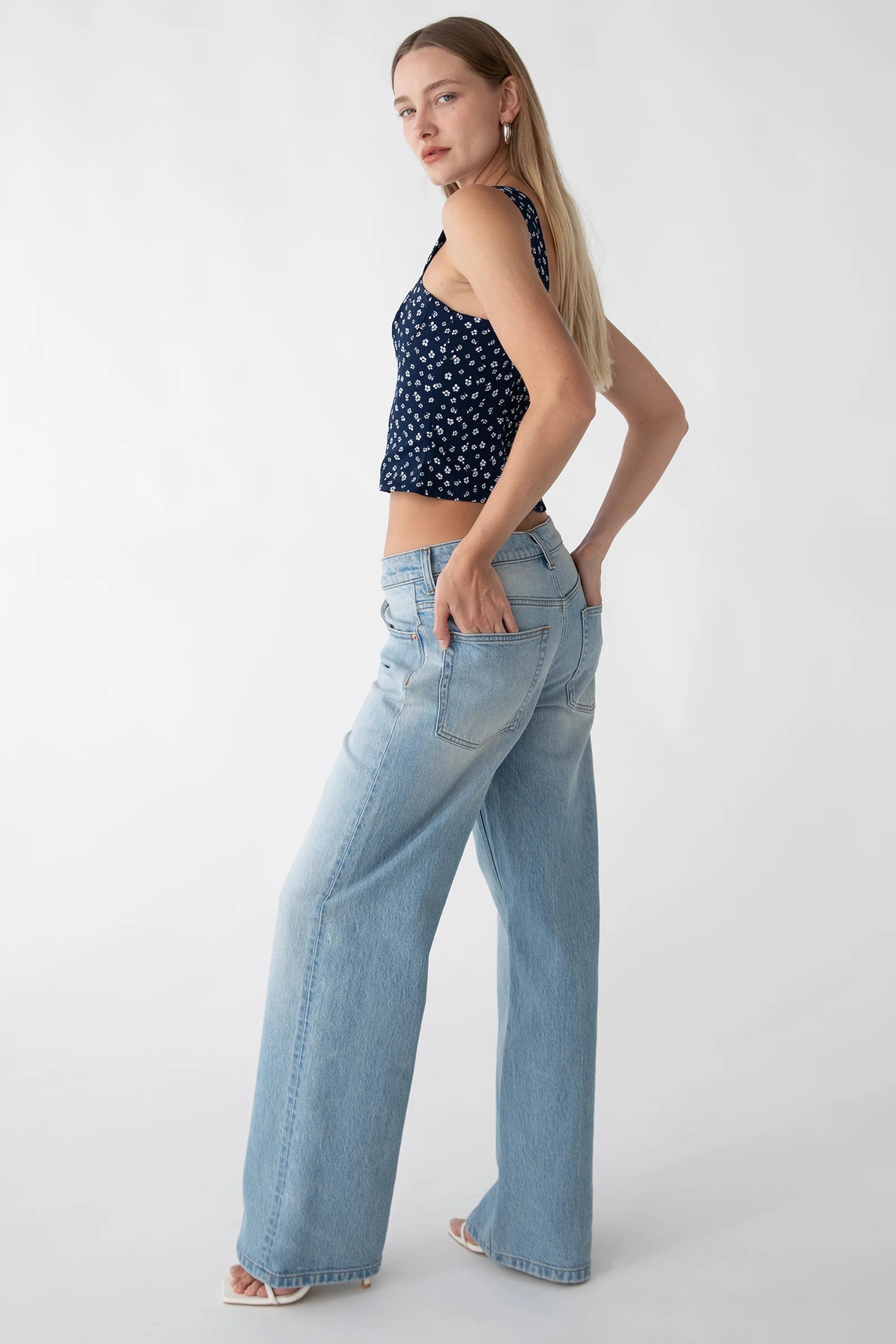 Floral Bustier Top