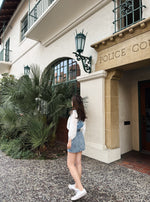 Alma Denim Skirt Mini