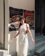 Eva Stripe Knot Dress