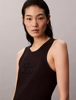 Logo Contour Tank Dress