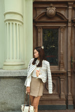 Striped Tweed Jacket