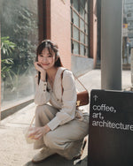 Khloe Polka Wrap Blouse