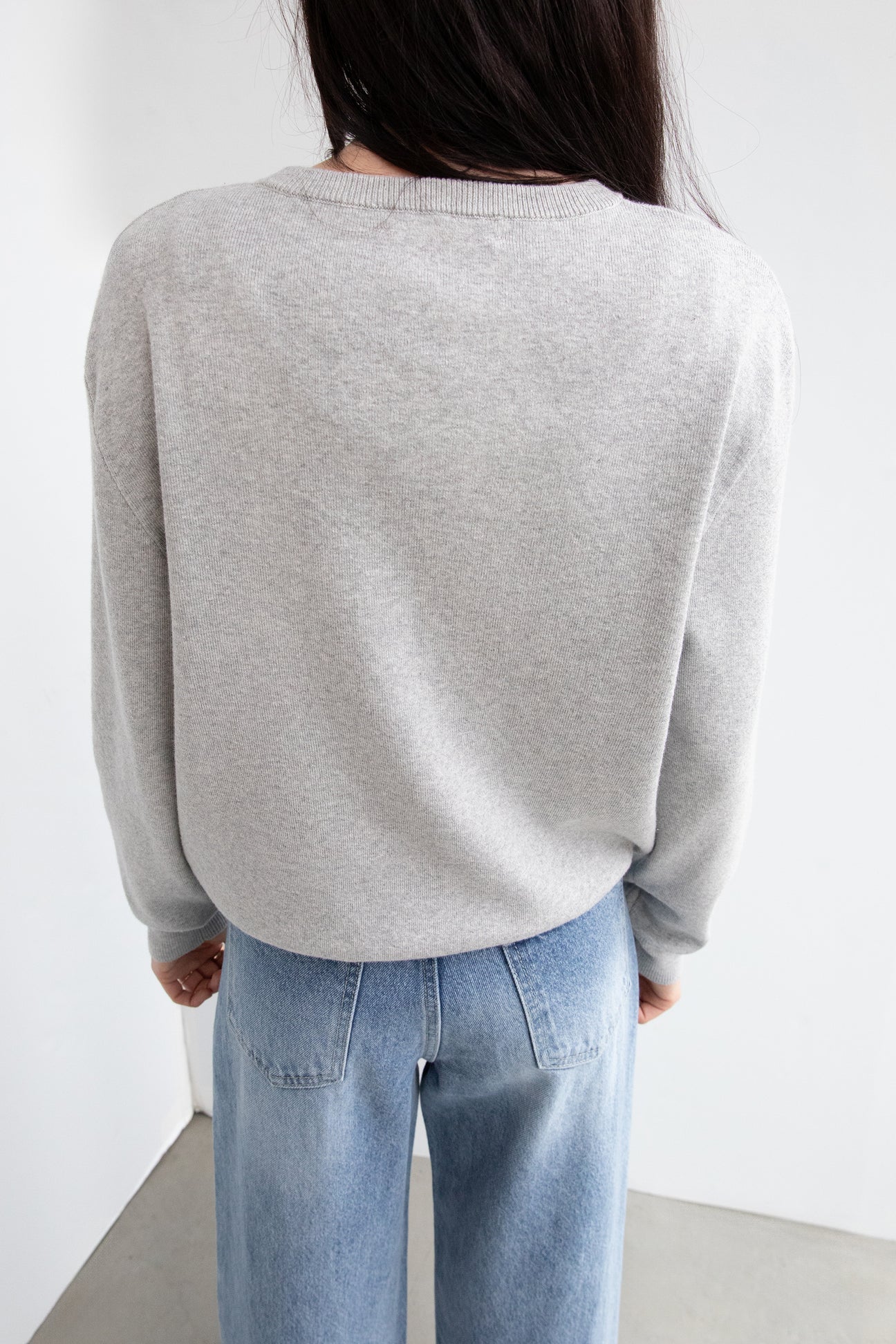Relaxed Fit Button Front Cardigan
