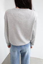 Relaxed Fit Button Front Cardigan
