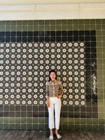 Mid-Rise Flare Crop Jeans