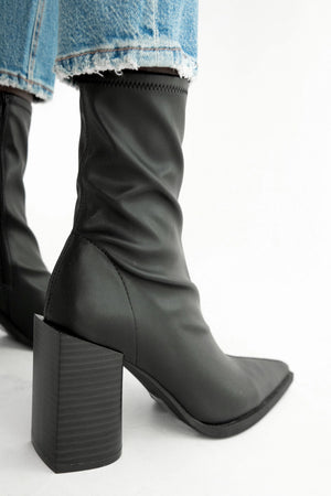 Pointed Toe Ankle Boot