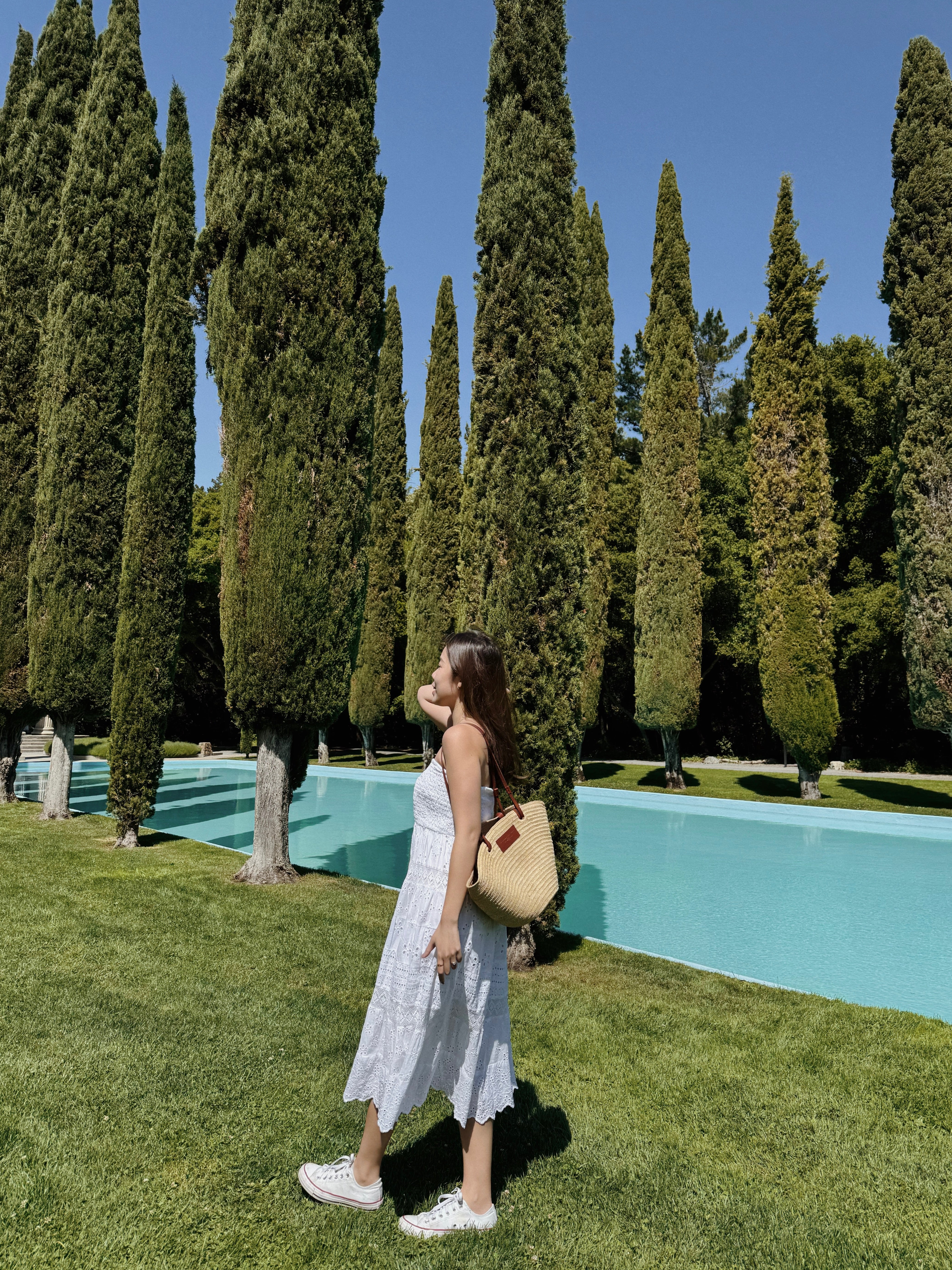 Maris Smocked Midi Dress