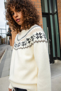 Fair Isle Knit Sweater