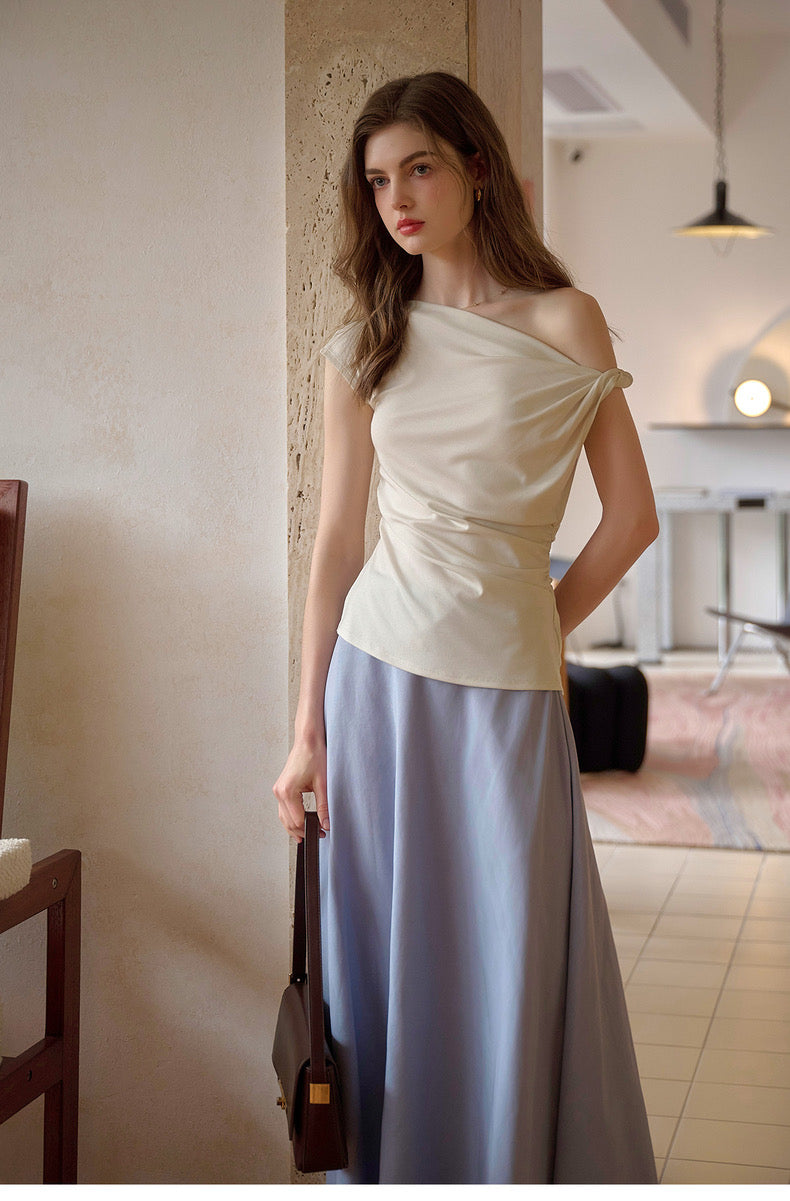 Twisted Off Shoulder Top