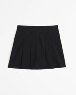 Pleated Uniform Mini Skort