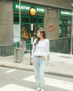 Girls Smocked Puff Sleeve Top