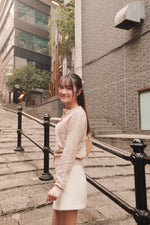 Neriah Round Neck Fitted Cardigan