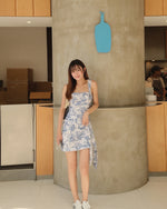 Delia Square Neck Mini Dress