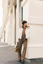 Carter Corduroy Down Jacket