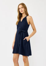 Atlas Button Front Mini Dress