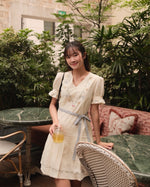 Marleigh V-Neck Embroidered Dress