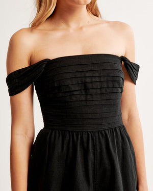 Emerson Off-The-Shoulder Romper