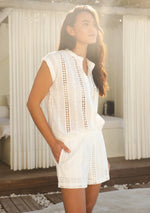 Beachfront Eyelet Shorts