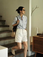 Stripe Stretch Oxford Regular Fit Shirt