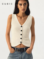 Slim Fit Knit Vest