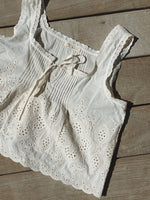 Amelia Eyelet Tank Top