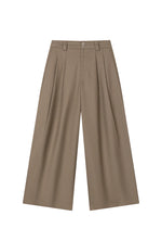 Carlo Wool Blend Wide Pants