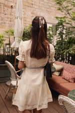 Marleigh V-Neck Embroidered Dress