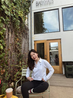 Girls Half Zip Boxy Sweatshirt