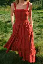 Clarabel Cotton Midi Dress