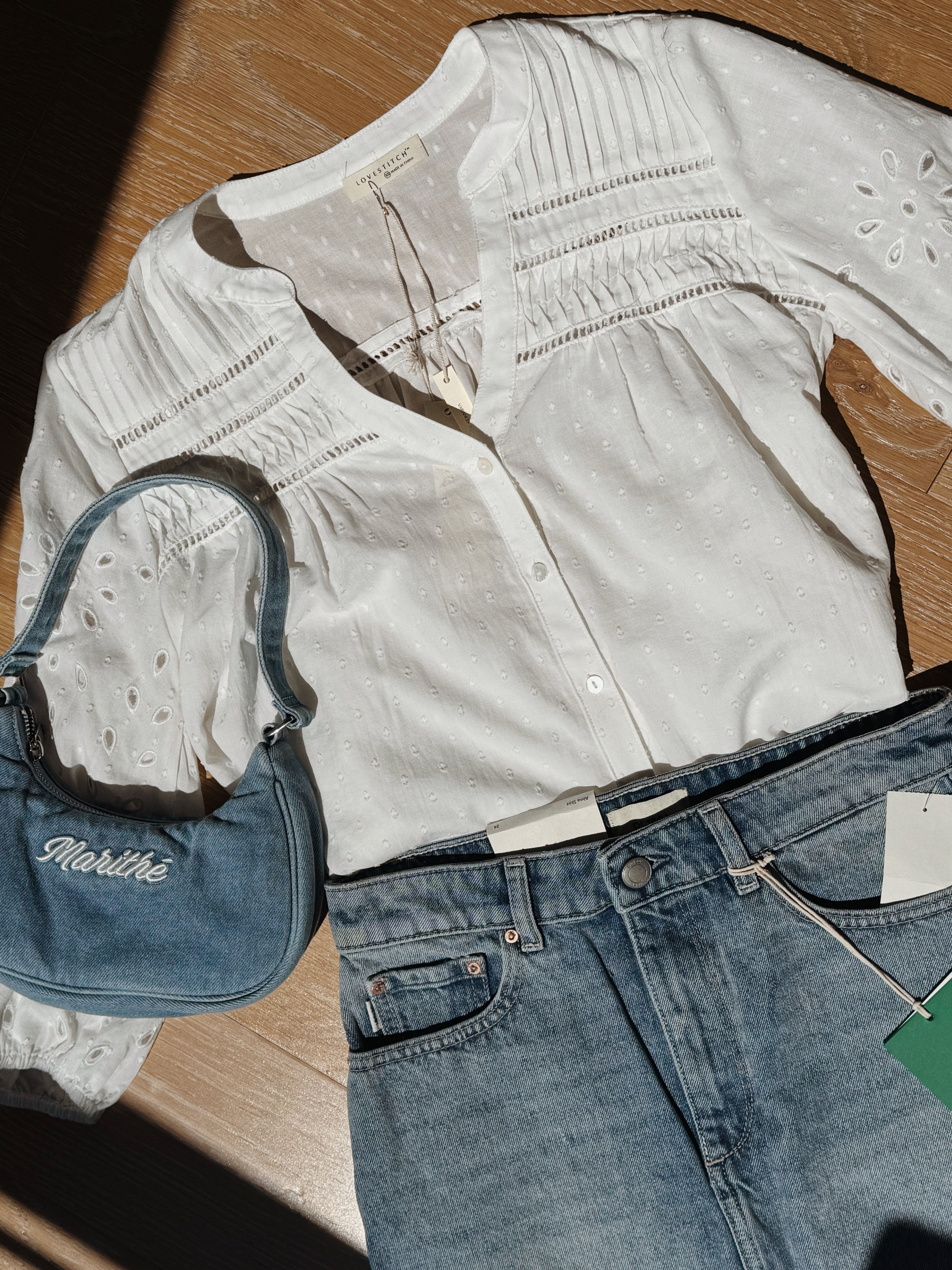 Solene Button Down Blouse