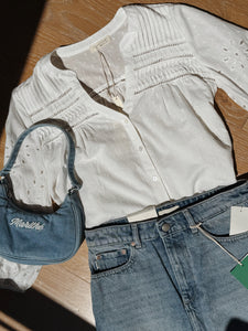Solene Button Down Blouse