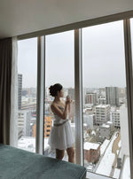 Flowy Embroidered Mini Skort