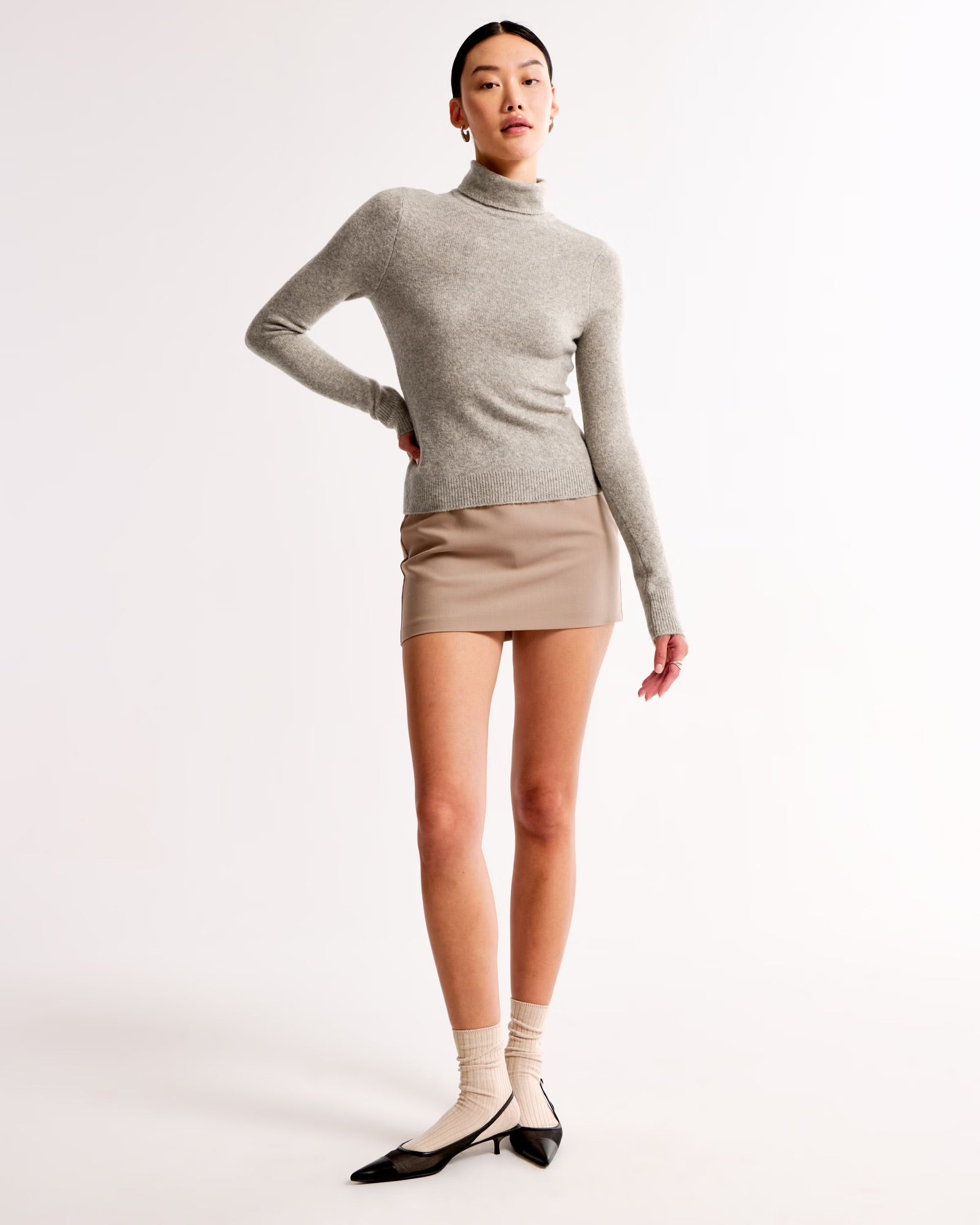 Ultrasoft Slim Turtleneck Sweater