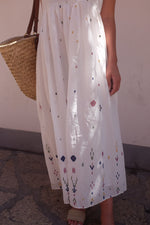 Paloma Embroidered Midi Dress