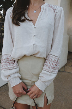 Freya Embroidered Blouse