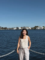 Amelia Eyelet Tank Top