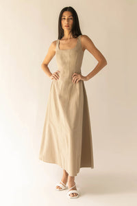 Square Neck Maxi Dress