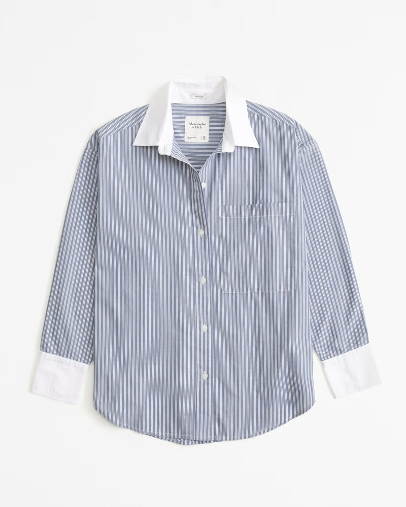 Oversized Poplin Shirt